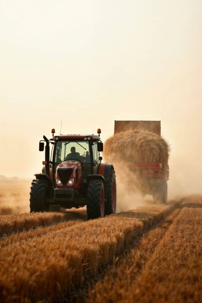 trator agrícola