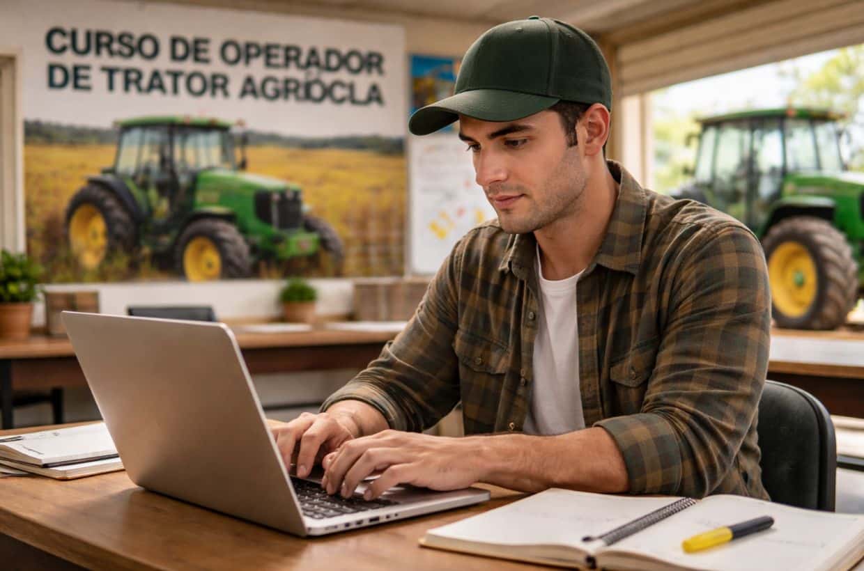 curso de operador de trator